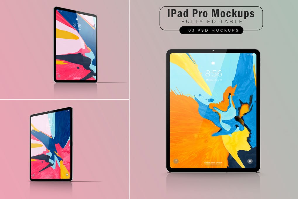 iPad Pro Mockups V.4