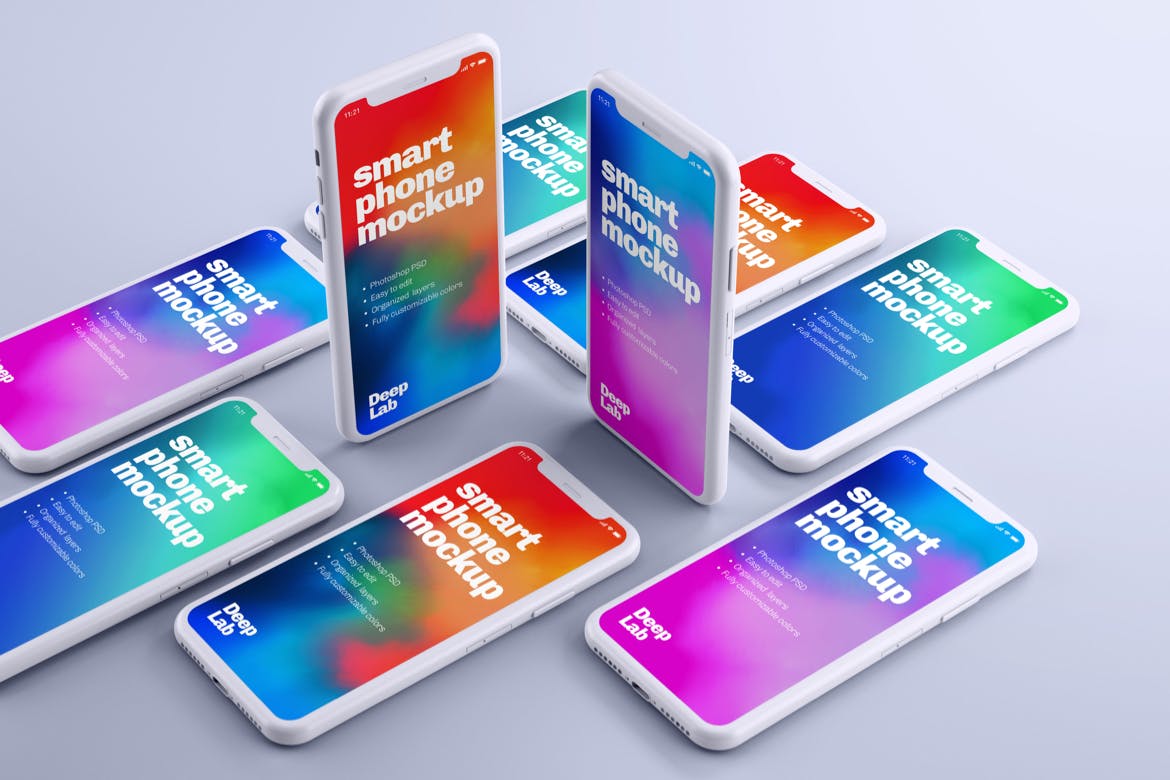 iPhone 11 Pro Clay Mockup