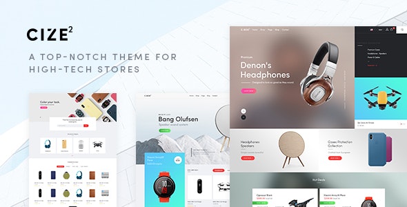 Cize - Electronics Store WooCommerce Theme (RTL Supported)