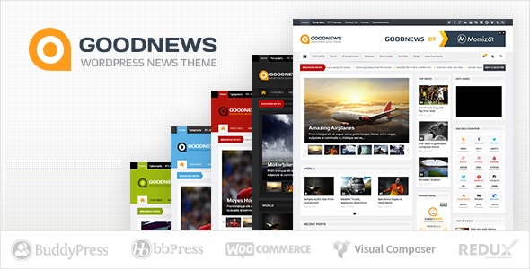 Goodnews – Responsive WordPress News-Magazine