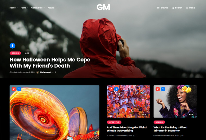 Grand Magazine - Blog WordPress