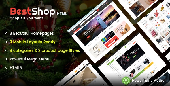 BestShop v3.0.4 - responsive universal template