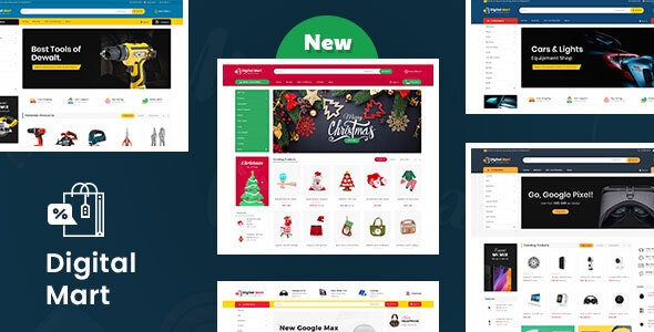 Digital Mart - Multifunctional Responsive Opencart 3 Theme