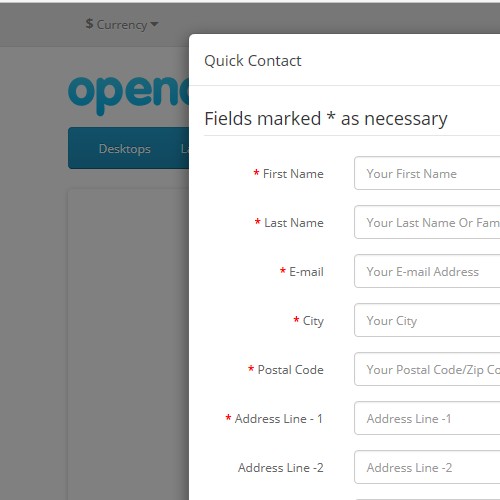 Form Builder Pro - Form Builder for OpenCart