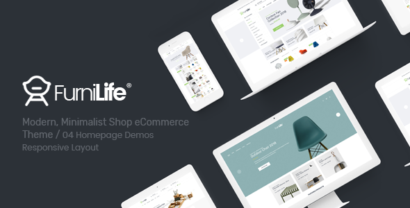Furnilife v1.0 - a template for furniture sales for OpenCart 3