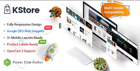KStore v1.0.0 - Multifunctional OpenCart 3 Hi-Tech Theme