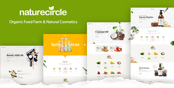 NatureCircle - template for OpenCart