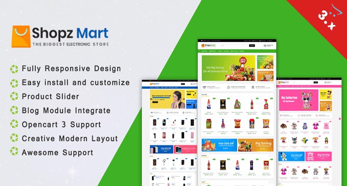 Tienda - OpenCart 3 Online Electronics Store Template