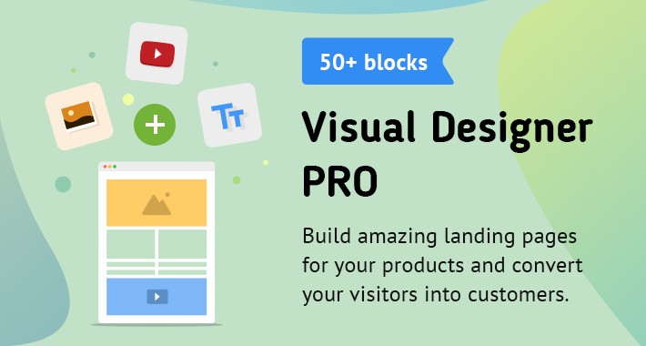 Visual Designer PRO - OpenCart page builder