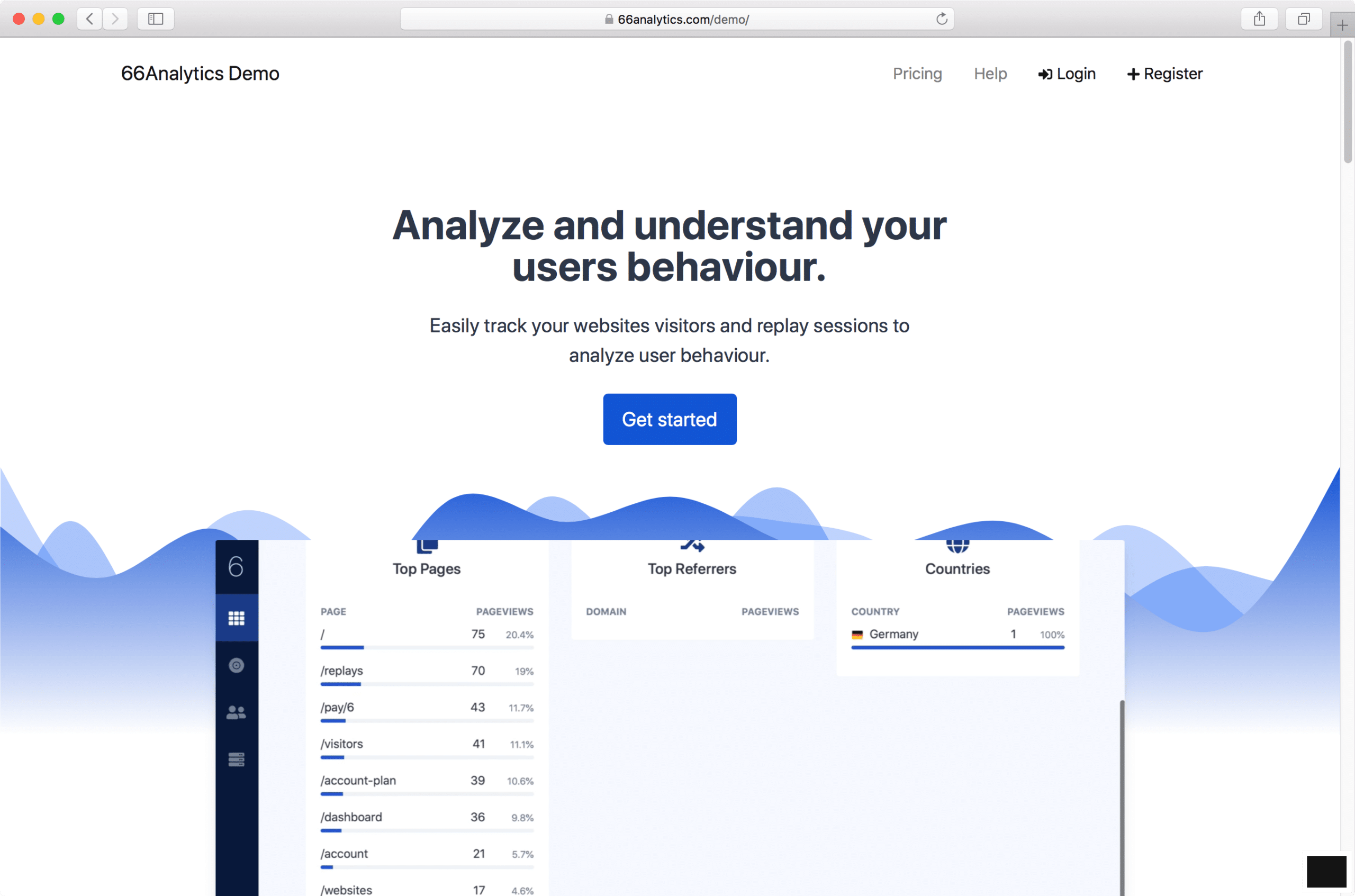 66Analyitcs v1.4.1 NULLED - web analytics script