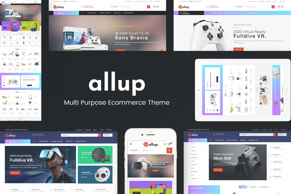 Allup - Multipurpose Responsive Prestashop Theme