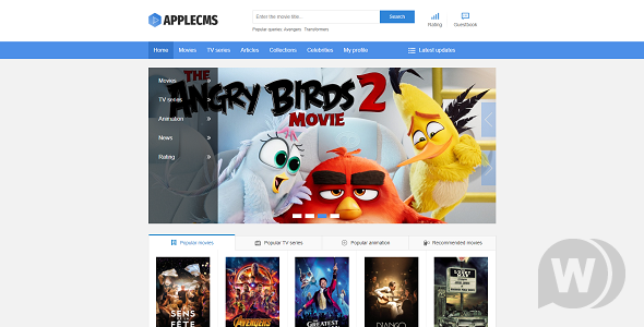 AppleCMS - online cinema script