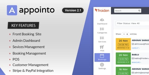 Appointo - Booking Management System