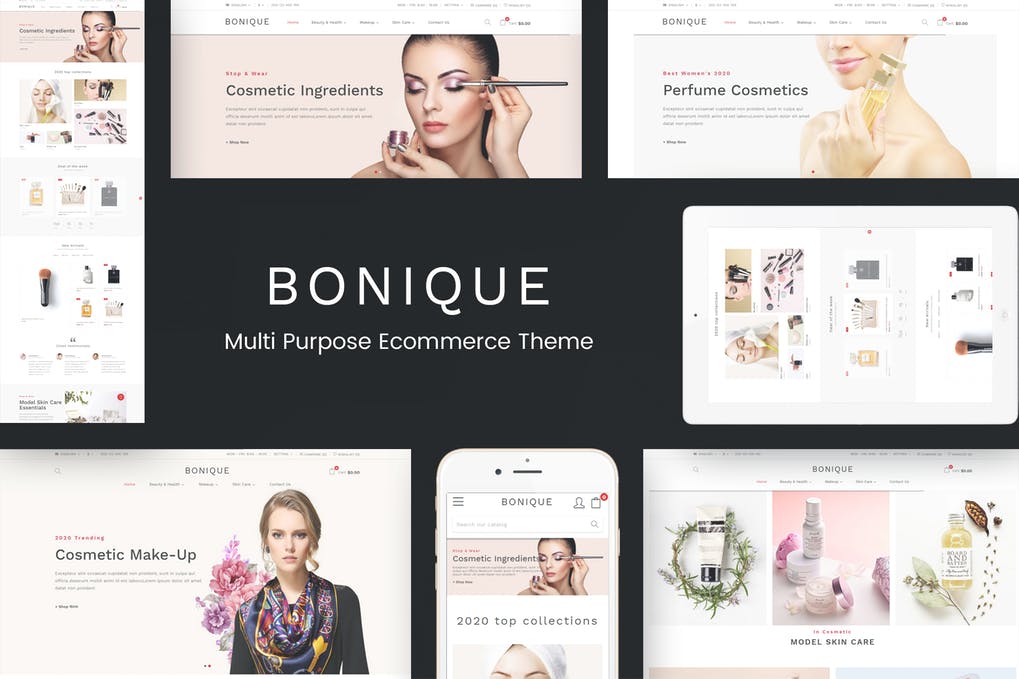 Bonique - Beauty & Cosmetic Prestashop Theme