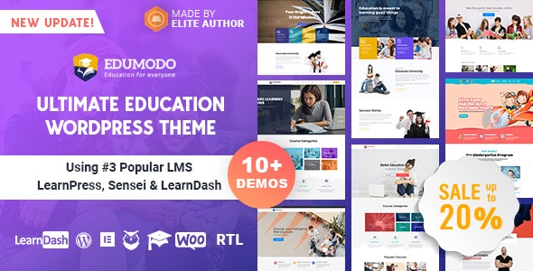 Edumodo - Education WordPress Theme