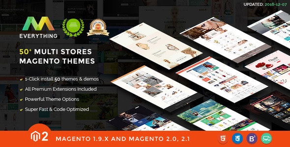 Everything - Multipurpose Responsive Magento Themes Bundle
