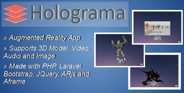 Holograma v2.1 - augmented reality constructor
