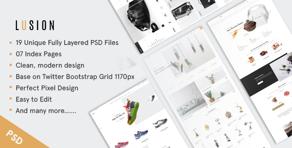 Lusion - Multipurpose eCommerce WordPress Theme
