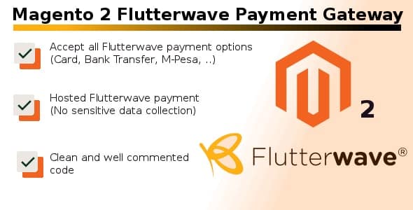 Magento 2 Flutterwave Payment Gateway