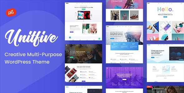 Unit Five - Creative Multi-Purpose Theme + RTL
