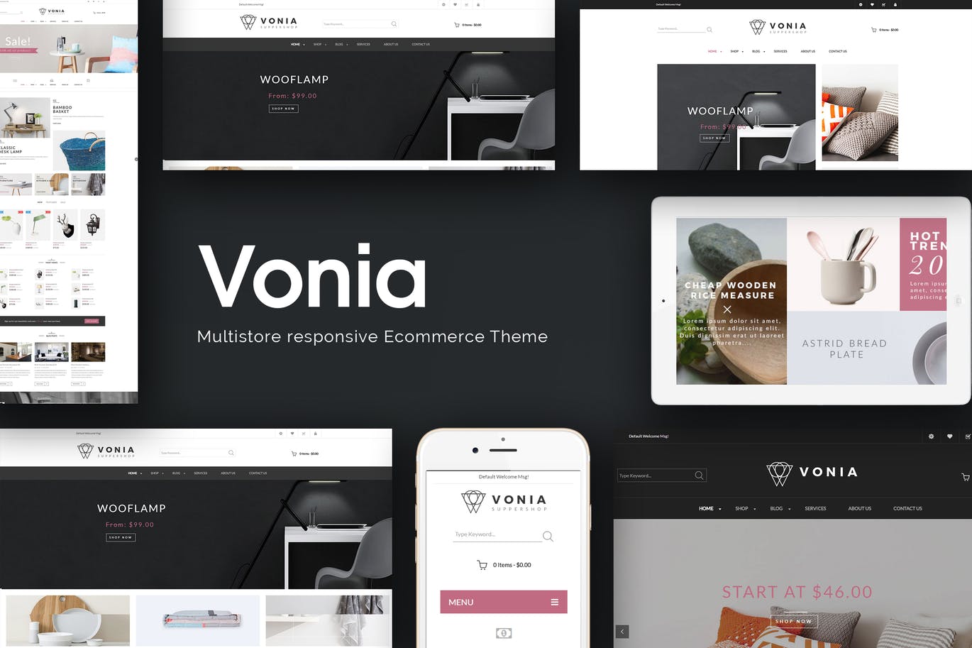 Vonia - Multipurpose Responsive Magento 2 Theme