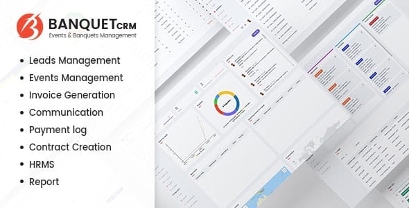 Banquet CRM - Events And Banquets Management Web Application