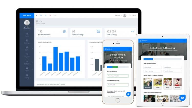 Bookify - Multipurpose Booking App - Calendars