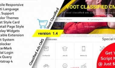 Classified Ads CMS - Voot Classified