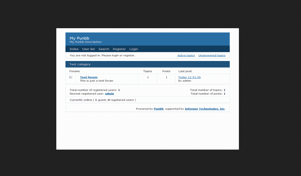 ClassifiedsPlus v1.03 - message board