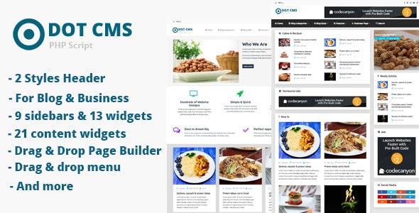 DOT Micro CMS - PHP Script - PHP Scripts