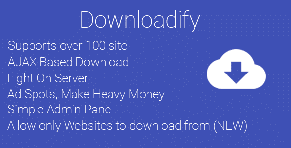 Downloadify - video download script