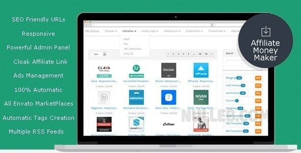 Envato Affiliate Money Maker v1.4.4 - Envato Affiliate Script