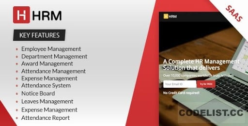 HRM SAAS v4.1.1 NULLED - personnel management script