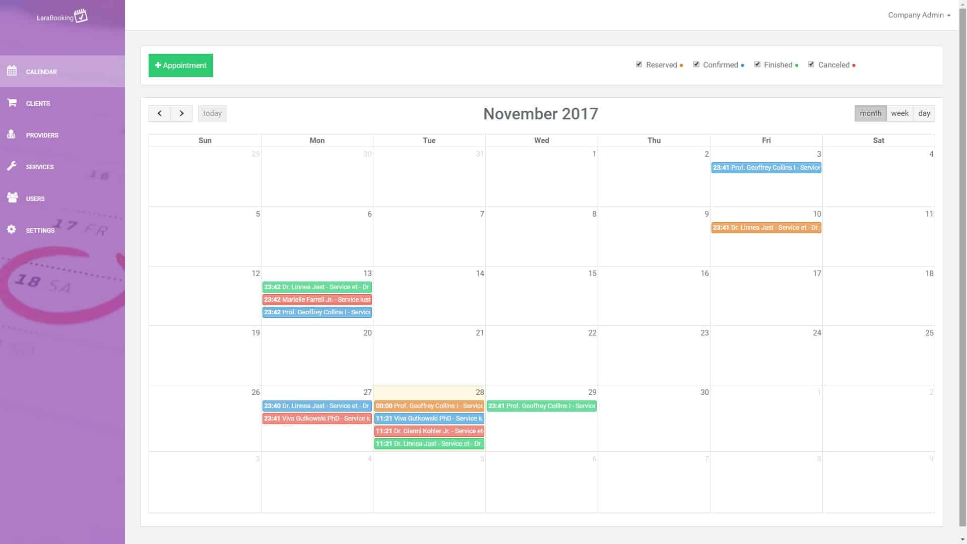 LaraBooking v1.0.1 - Laravel booking engine
