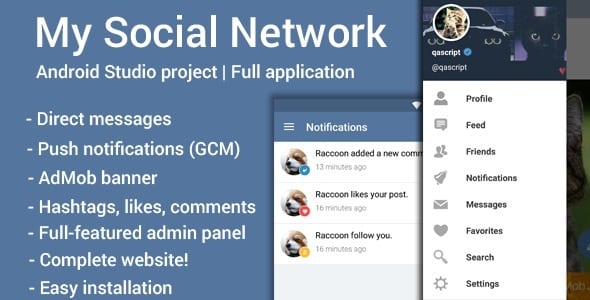 My Social Network v5.3 NULLED - social network script