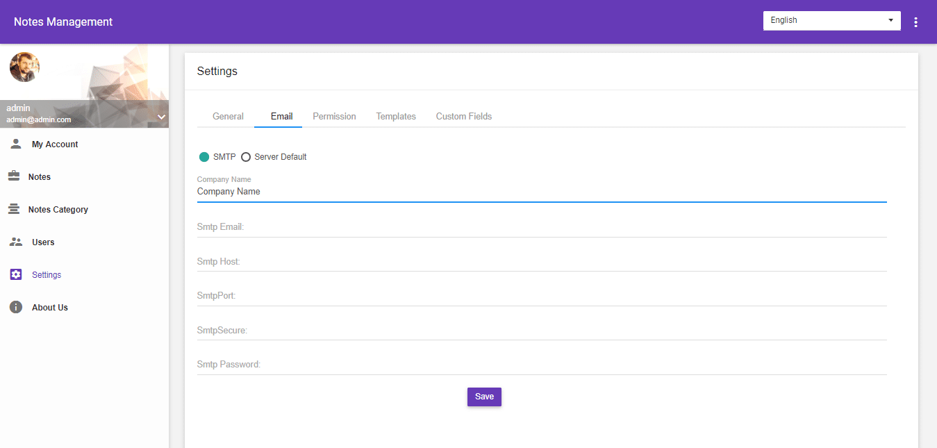 Personal Notes Management System - script for managing notes