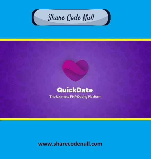 QuickDate v1.4 NULLED - dating site script
