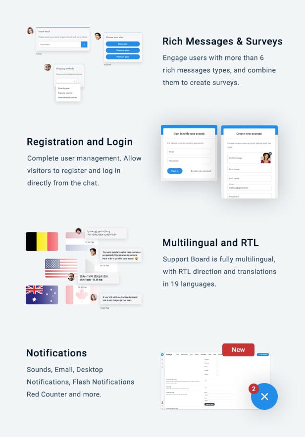 Support Board PHP v3.0.0 - chat and tickets script
