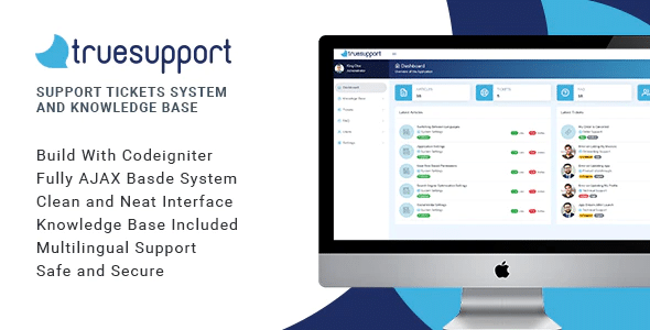 TrueSupport v1.1 - support and knowledge base