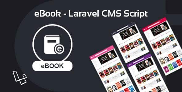 eBook v2.0.1 - book portal script on Laravel