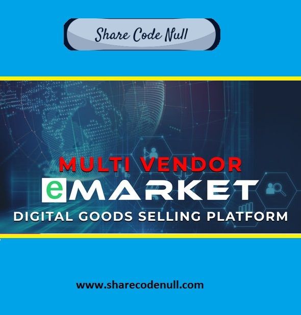 eMarket NULLED - digital goods store script