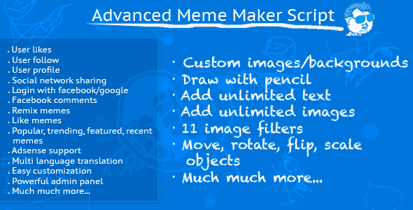 Advanced Meme Maker v2.18 - meme generator