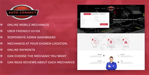 Auto Connect - mobile car service booking system