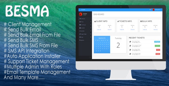 BESMA-Bulk v1.0.5 - SMS Marketing and Email