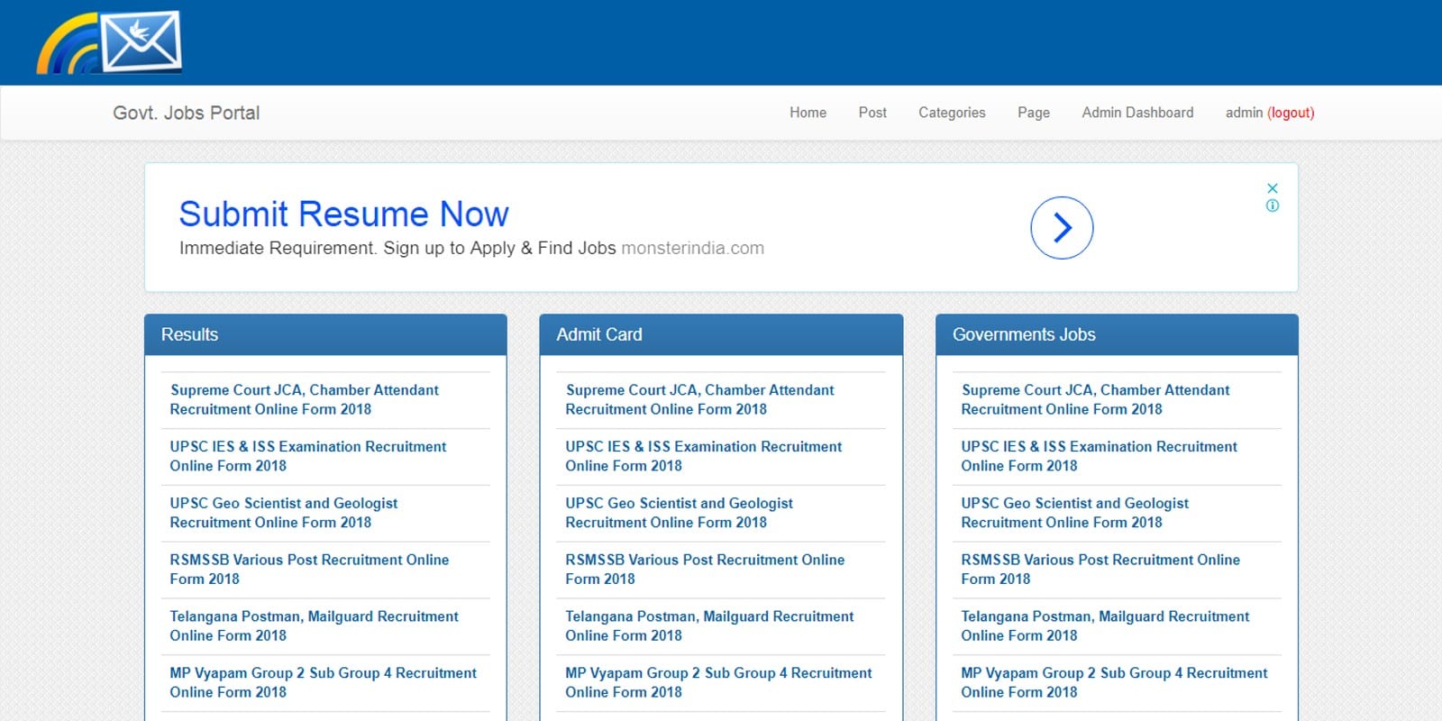 Govt v2.1 - .NET job portal
