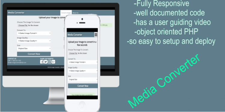 Media Converter - PHP script for image converter