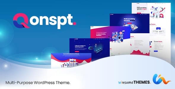 Qonspt v1.2.3 - Multipurpose WordPress Theme