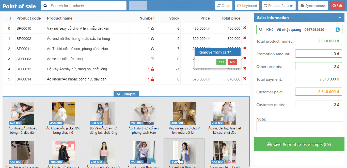 Sales management software Laravel - CRM