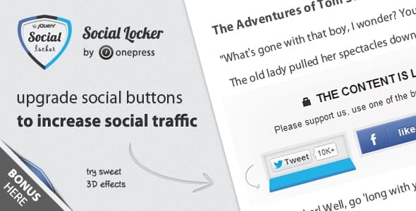 Social Locker for jQuery