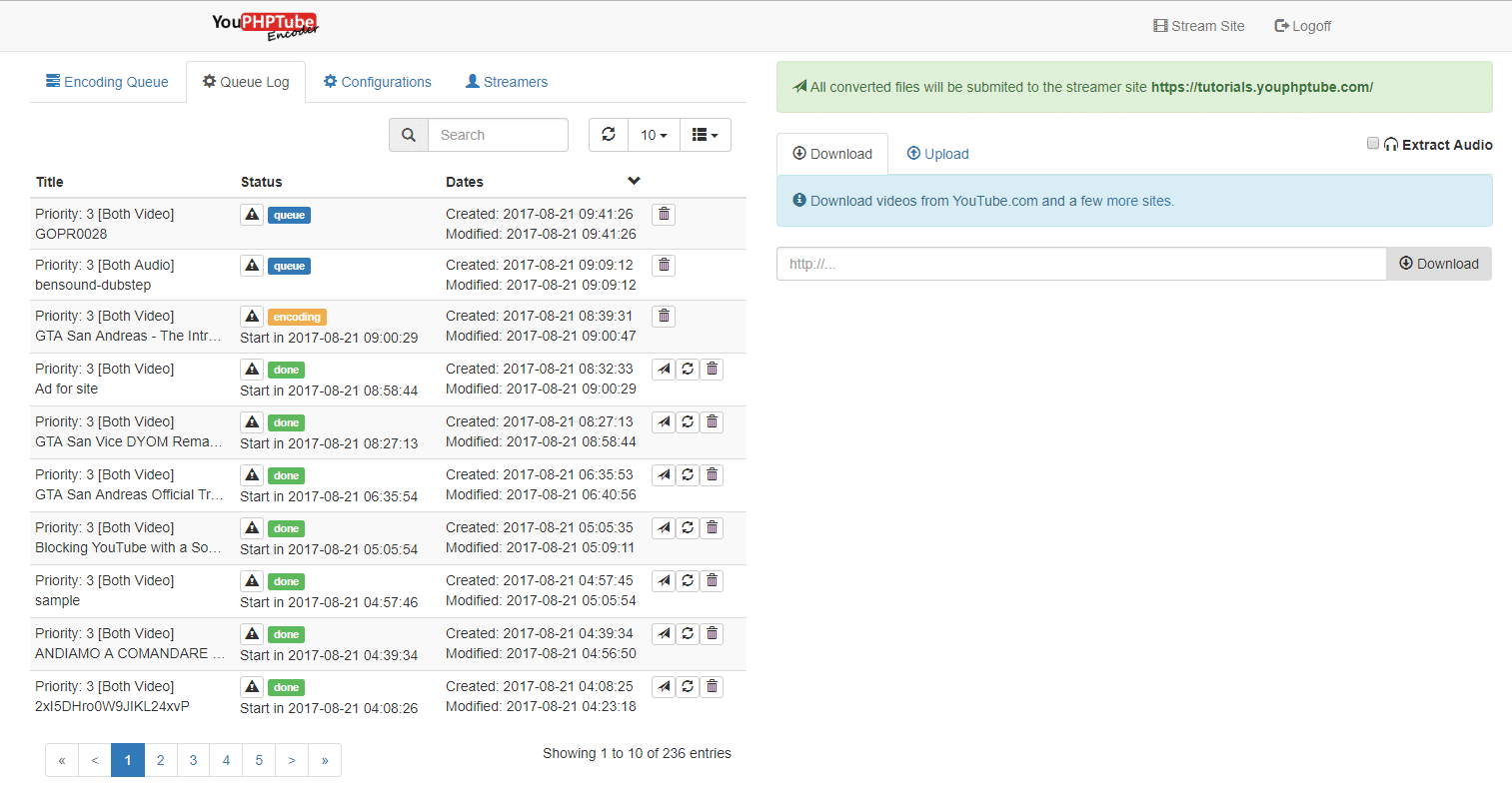 YouPHPTube v4.8 - Youtube clone script